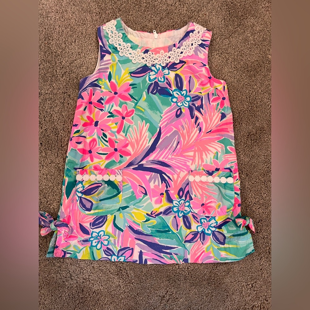 EUC Lilly Pulitzer Little Lilly Shift Dress in It Was All a Dream